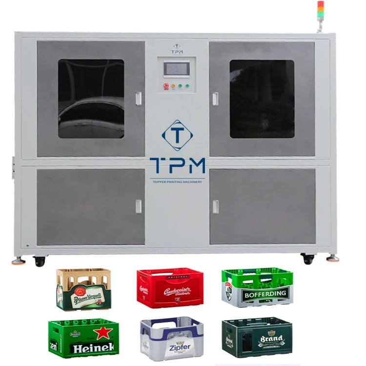 Crate Screen Printing Machine